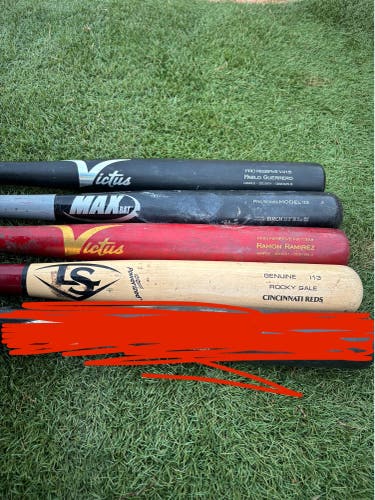 Pro Wood Bats (-3)