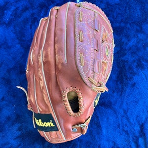 Barry Bonds Wilson Signature Series RH Softball Glove 12" (Used)