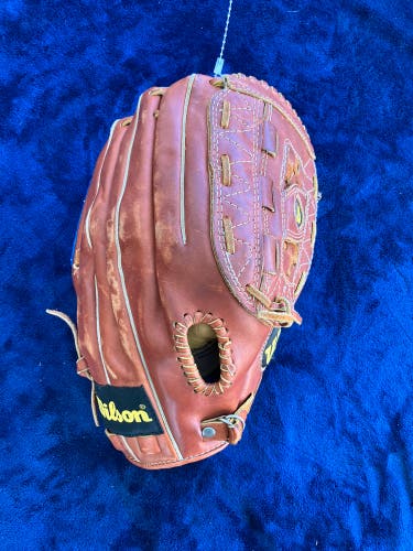 Barry Bonds Wilson Signature Series RH Softball Glove 12" (Used)
