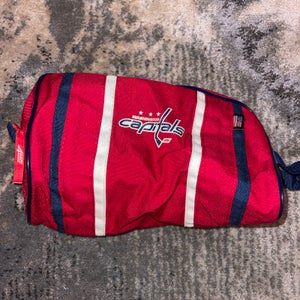 Washington Capitals pro stock used 4orte Toiletry Tape Bag