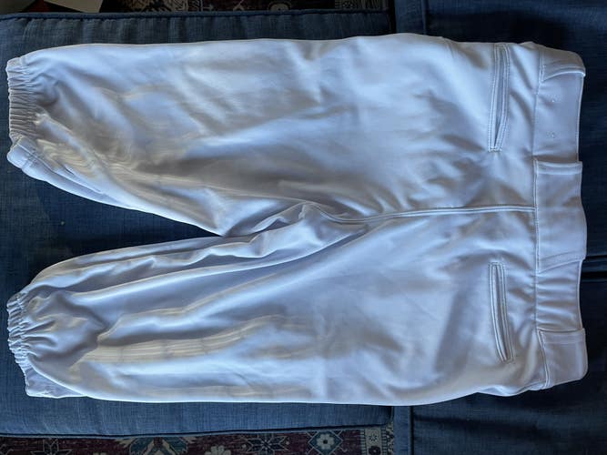 White Men's Large Adult Champro Game Pants (Used)
