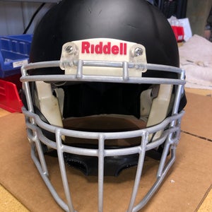 USED RIDDELL SPEED ADULT HELMET - LARGE - FLAT BLACK