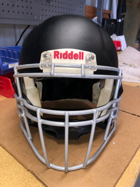 USED RIDDELL SPEED ADULT HELMET - LARGE - FLAT BLACK