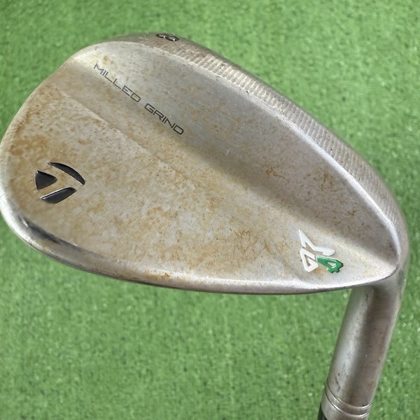 Taylormade MG4 Milled Grind 4 Raw 58 MB 12 Lob Wedge KBS 610 Wedge 115g Steel