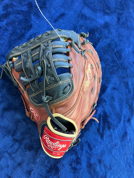 Brown Rawlings Sandlot Series LH First Base Baseball Glove 12.5" (Used)