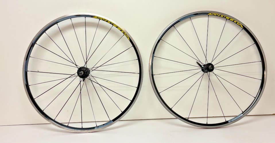 Syncros RP 1.5 24/18-Bladed Spoke Black Aluminum 622x16/700C Wheelset CLEAN