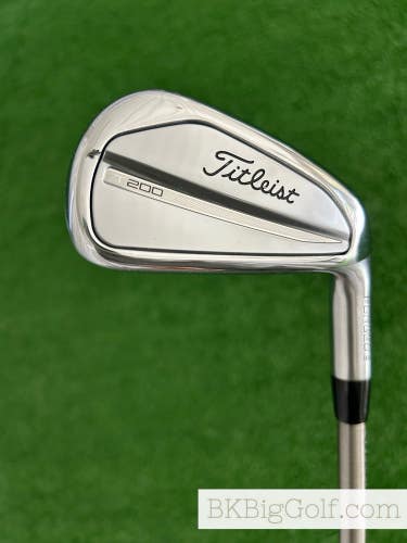 Titleist T200 23 Forged 6 Iron / SteelFiber i80 CW Stiff Graphite