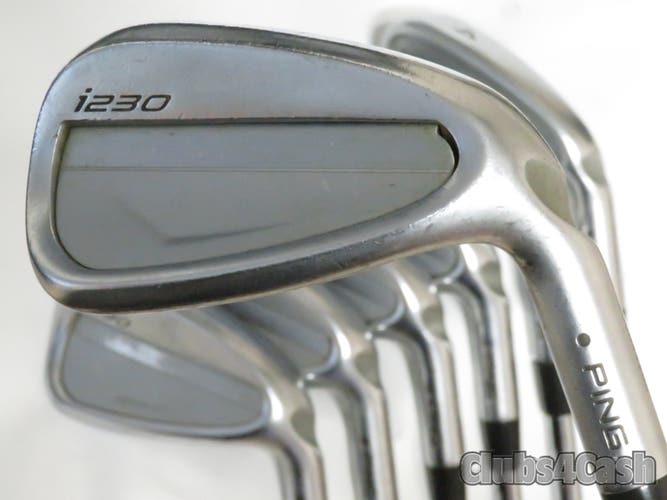 PING i230 Irons Black Dot Dynamic Gold 105 S300 Stiff Flex Power Specs 4-P