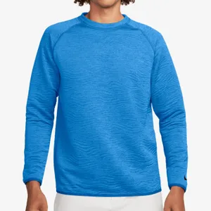 Nike Sweatshirt Golf Tour Dri Fit Crew Neck Pullover w/ Side Pocket L