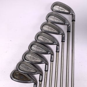 Callaway X-14 Iron Set 5-PW+SW+LW Steelhead X-14 Gems Ladies Graphite Womens RH