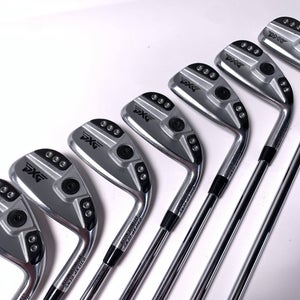 PXG 0311 XP GEN5 Chrome Iron Set 5-PW+GW NS Pro 750GH Regular Steel Mens RH