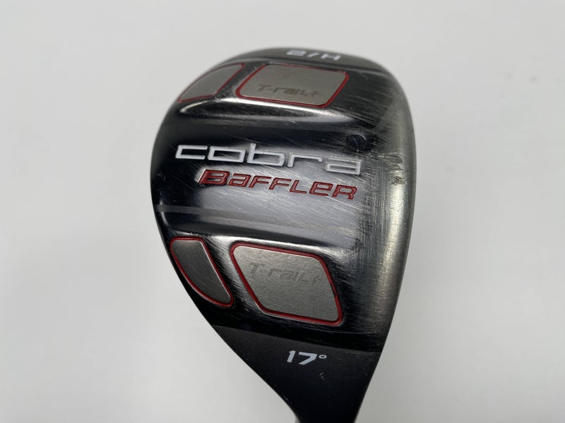 Cobra T-Rail + 2 Hybrid 17* Graphite Design Tour AD 70g Stiff Graphite Mens RH