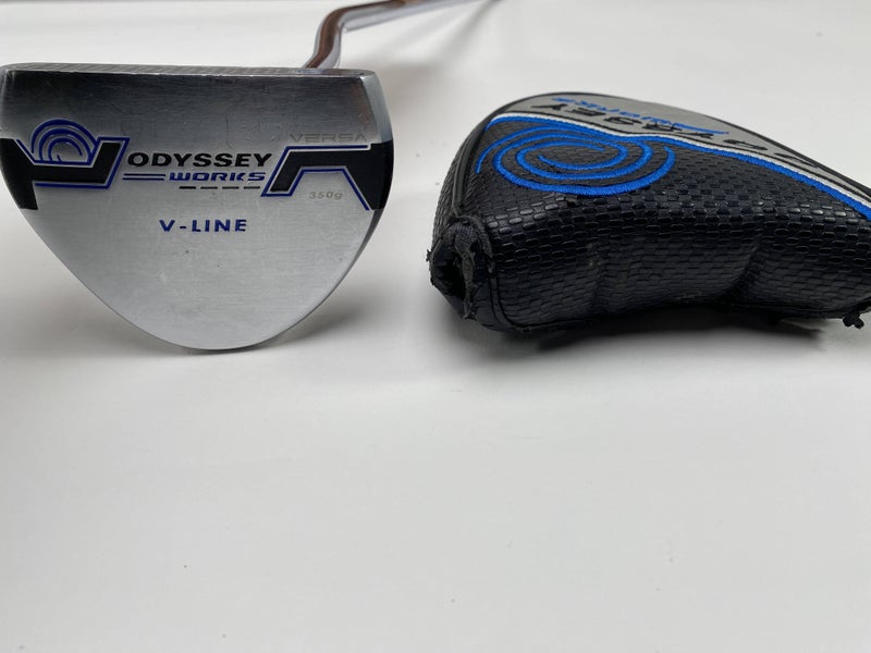 Odyssey Works Versa V-Line Putter 35" Mens RH W/Head Cover