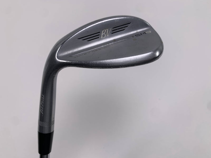 Titleist Vokey SM9 Tour Chrome Lob Wedge LW 58* 12 Bounce D-Grind Wedge Steel LH