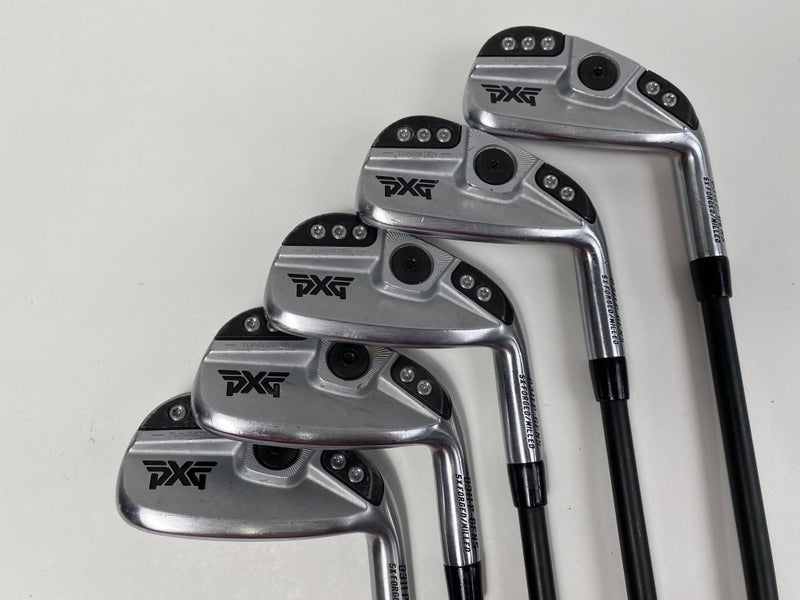 PXG 0311 P GEN5 Chrome Iron Set 6-PW Mitsubishi Chemical MMT 80g Stiff Mens RH