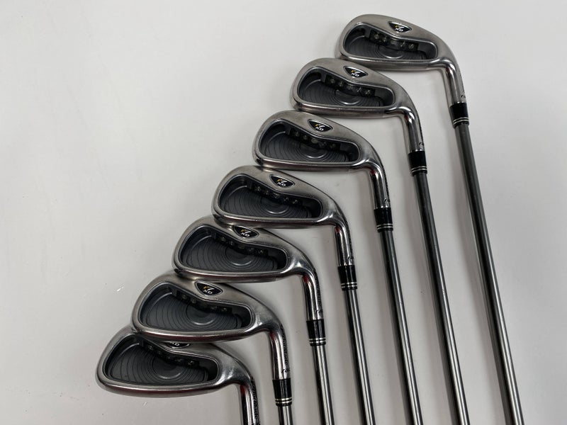 TaylorMade R7 XD Iron Set 4-PW UltraLite 65g Stiff Graphite Mens RH