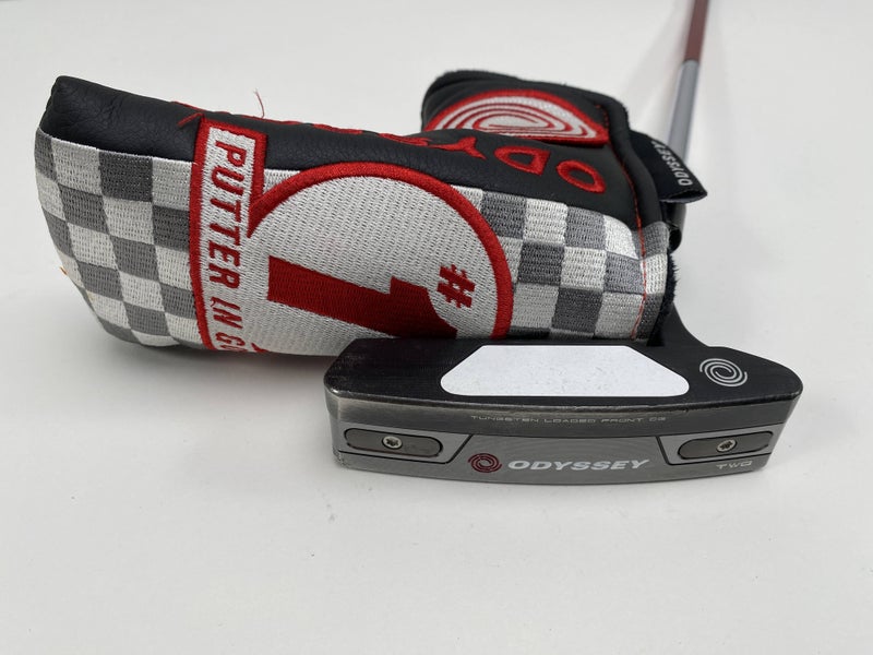 Odyssey Tri-Hot 5K Two CH Putter 34" SuperStroke Claw 2.0 Men's RH W/Head Cover