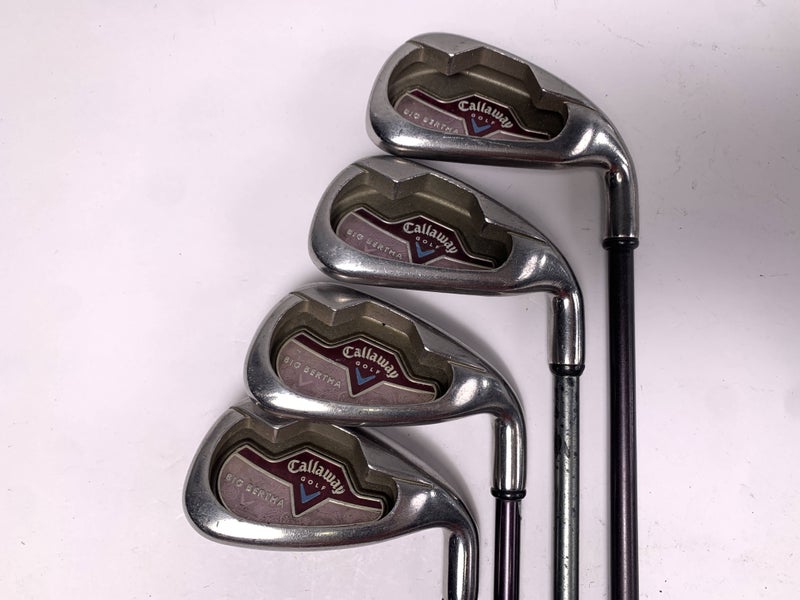 Callaway Solaire Gems Iron Set 6-9 Ladies Gems Ladies Graphite Womens RH