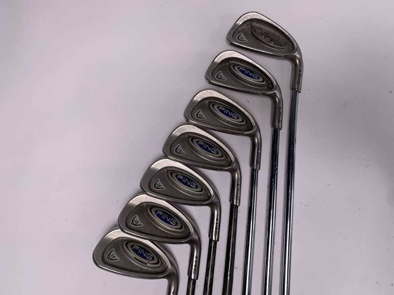 Ping i5 Iron Set 4-PW Black Dot UST Mamiya ProForce Gold Extra Stiff Mens RH