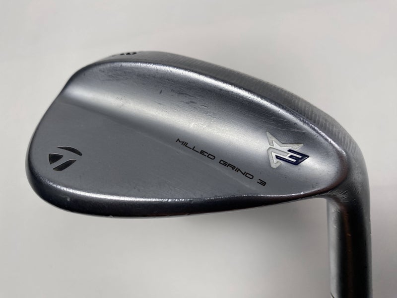 TaylorMade Milled Grind 3 Raw Chrome Wedge 58* 8 Dynamic Gold S200 Tour Issue RH