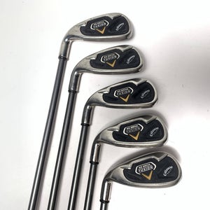 Callaway Big Bertha Fusion Iron Set 7-PW+SW RCH 75i Regular Graphite Mens LH