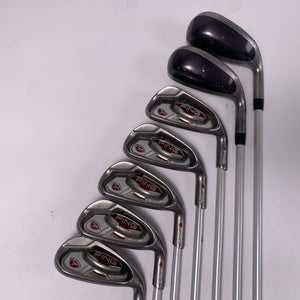 Ping Faith Iron Set 5-PW+SW Red Dot 1* Flat ULT200 Ladies Graphite Womens RH