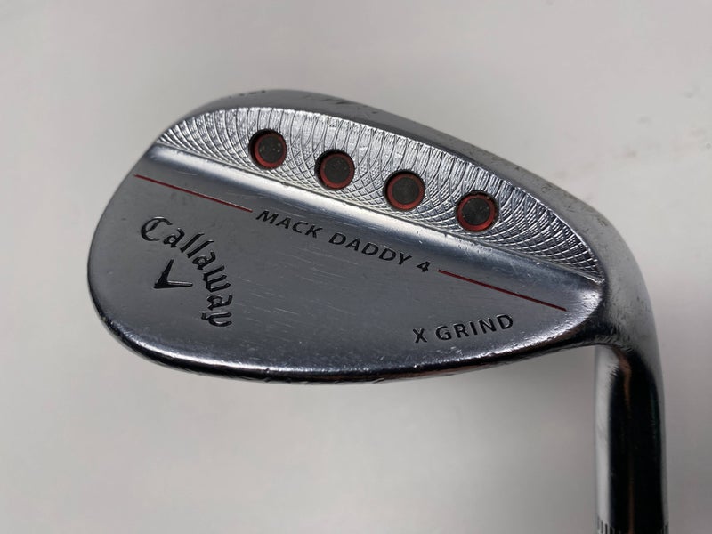 Callaway Mack Daddy 4 Chrome Lob Wedge LW 58* 12X DG S200 Tour Issue Stiff RH