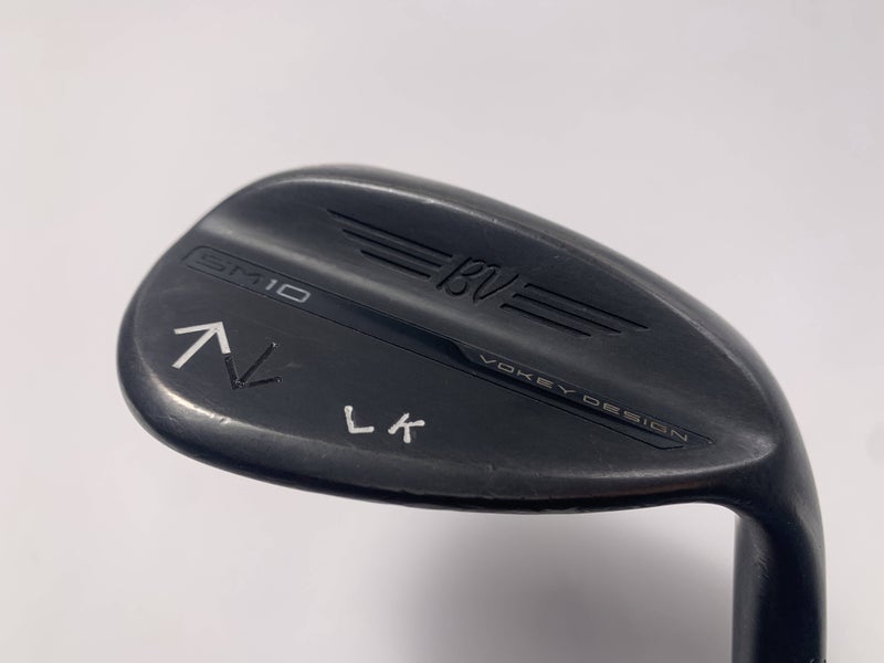 Titleist Vokey SM10 Jet Black Lob Wedgeworks  58* 8 Project X 5.0 Senior Mens RH