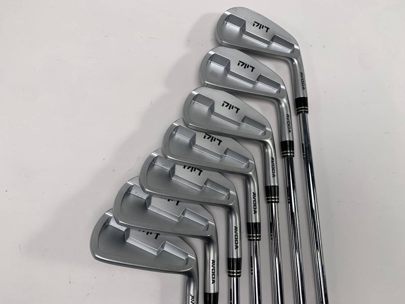 Avoda Origin Iron Set 4-PW KBS Tour 130 Extra Stiff Steel Mens RH -1/2''