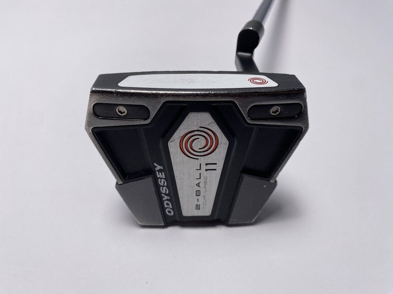 Odyssey 2-Ball Eleven Tour Lined CH Putter 34" SuperStroke Flatso 2.0 Mens RH