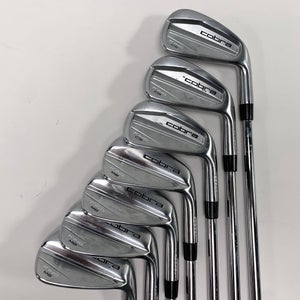 Cobra KING MB / CB Combo Iron Set 4-PW KBS $-Taper 120 120g Stiff Steel Mens RH