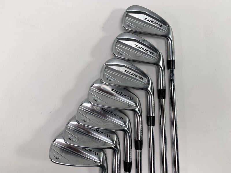 Cobra KING MB / CB Combo Iron Set 4-PW KBS $-Taper 120 120g Stiff Steel Mens RH