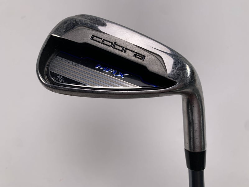 Cobra MAX Single 9 Iron White Tie X4 Lite Graphite Mens RH Midsize Grip