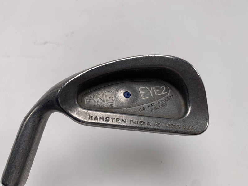 Ping Eye 2 Single 3 Iron Blue Dot 1* Up Karsten ZZ-Lite Regular Steel Mens LH