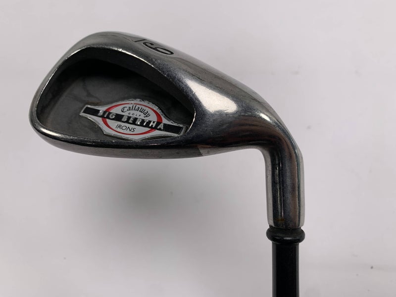 Callaway Big Bertha 2002 Single 9 Iron RCH 75 Regular Graphite Mens RH