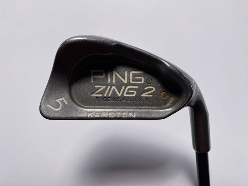 Ping Zing 2 Single 5 Iron White Dot 3* Up Karsten 101 Regular RH -2''