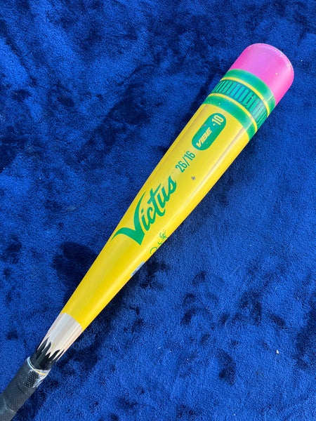2024 Victus Vibe Alloy Bat USSSA Certified (-10) Alloy 16 oz 26" (Used)