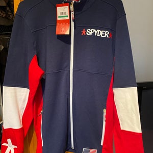Team USA Men's Large Spyder Fleece Jacket (New)