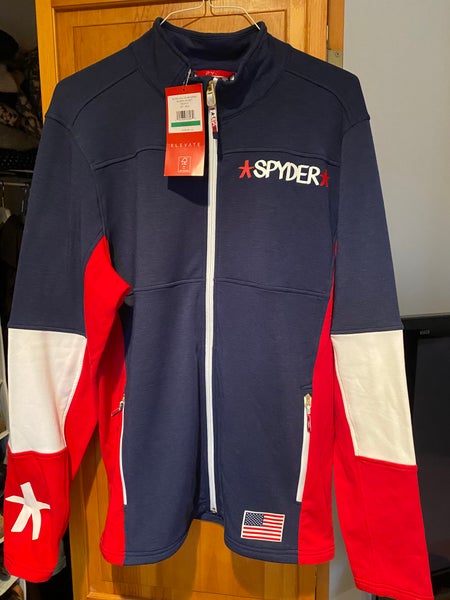Team USA Men's Large Spyder Fleece Jacket (New)