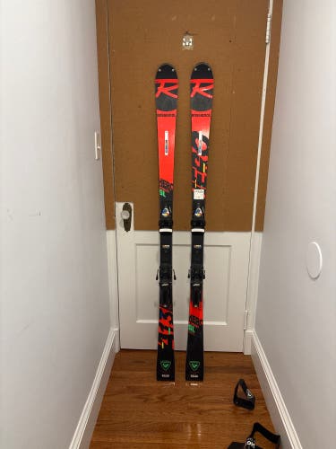 Rossignol Hero FIS SL Pro 165 cm Racing Skis With Bindings Max Din 18 (Used)