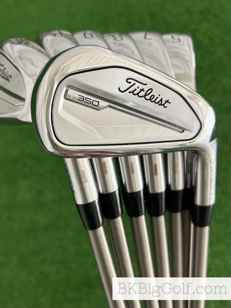 Titleist T350 / T200 23 Forged Combo Iron Set 5-48 / SteelFiber i80 Stiff