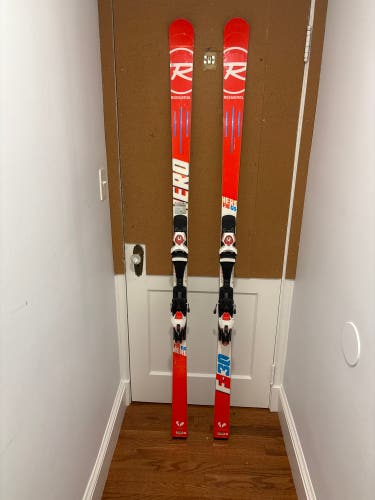 Rossignol 188 cm Racing Skis With Bindings Max Din 15 (Used)