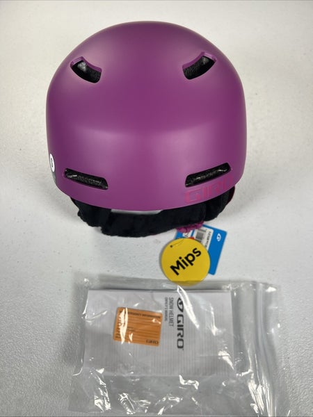Giro Crue MIPS CP Snow Sports Helmet Matte Berry Youth Small -NEW