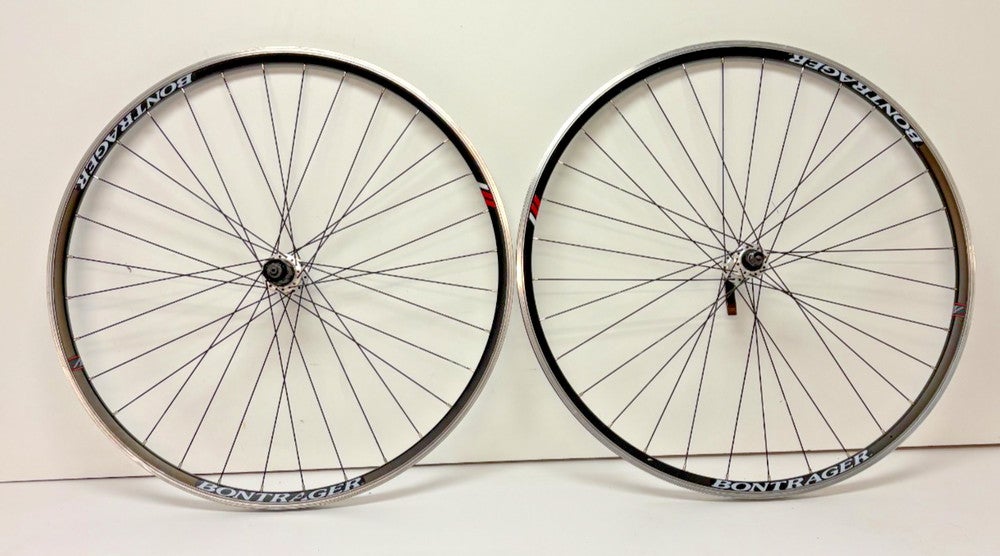 Bontrager 32-Spoke Black Aluminum 622x15/700C Road Bike Wheelset Fast Shipping