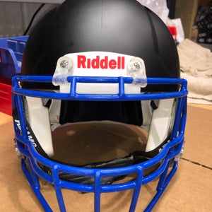 USED RIDDELL SPEED ADULT HELMET - LARGE - FLAT BLACK