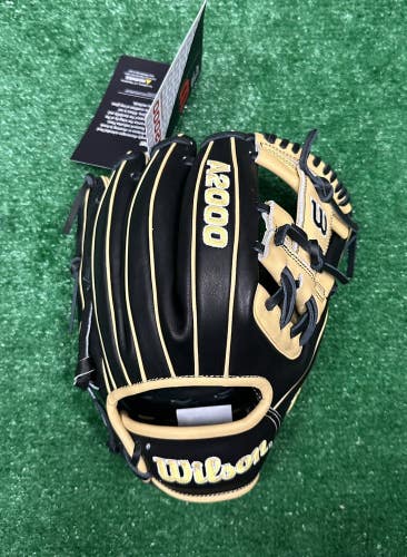 Wilson A2000 11.5" Classics 1786 Infield Baseball Glove - Black