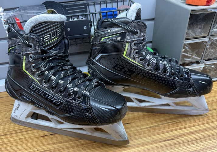 Bauer Elite Hockey Goalie Skates 7 (Used)