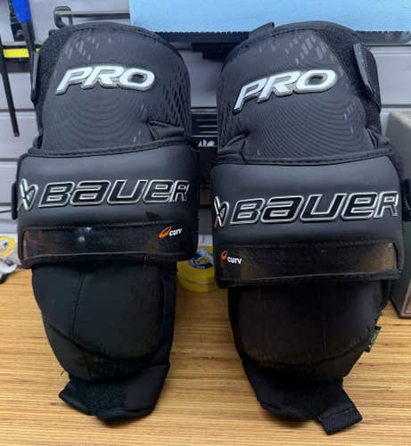 Bauer Pro Goalie Knee Guards Pads Senior