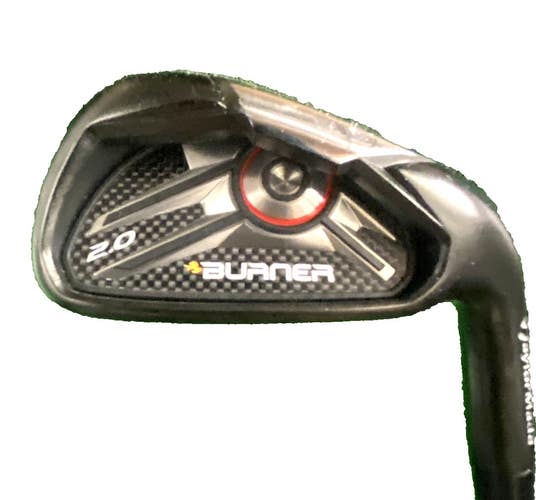 TaylorMade Burner 2.0 6 Iron RH Mens 85g Stiff Steel 37.5 New Midsize Grip