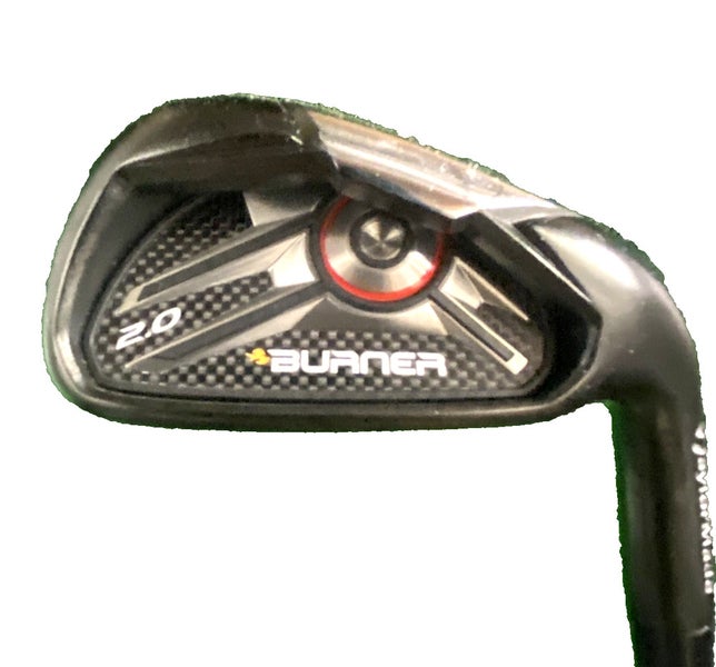 TaylorMade Burner 2.0 6 Iron RH Mens 85g Stiff Steel 37.5 New Midsize Grip
